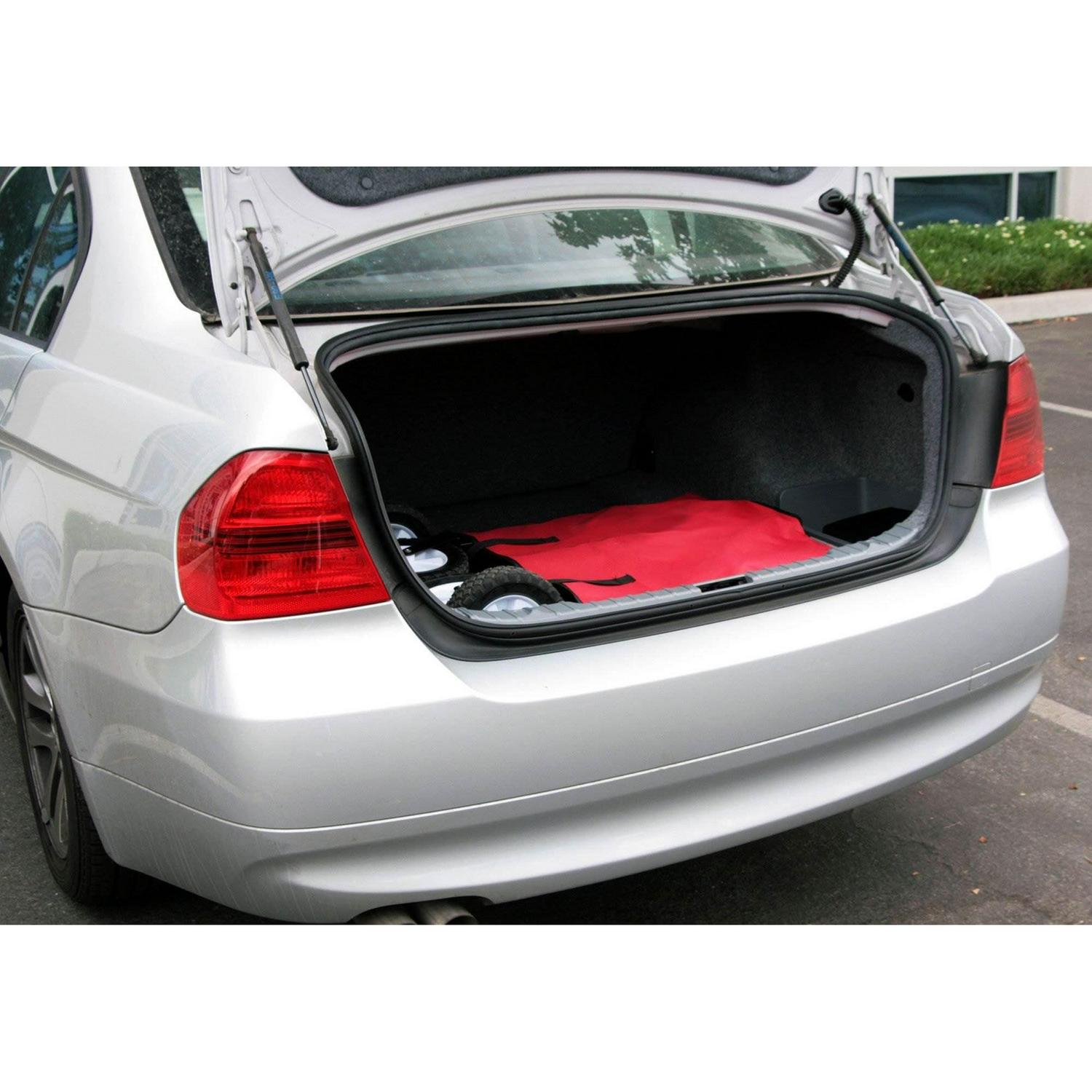 Mac Sports Collapsible Folding Outdoor Utility Garden Wagon Cart, Green - Image 8