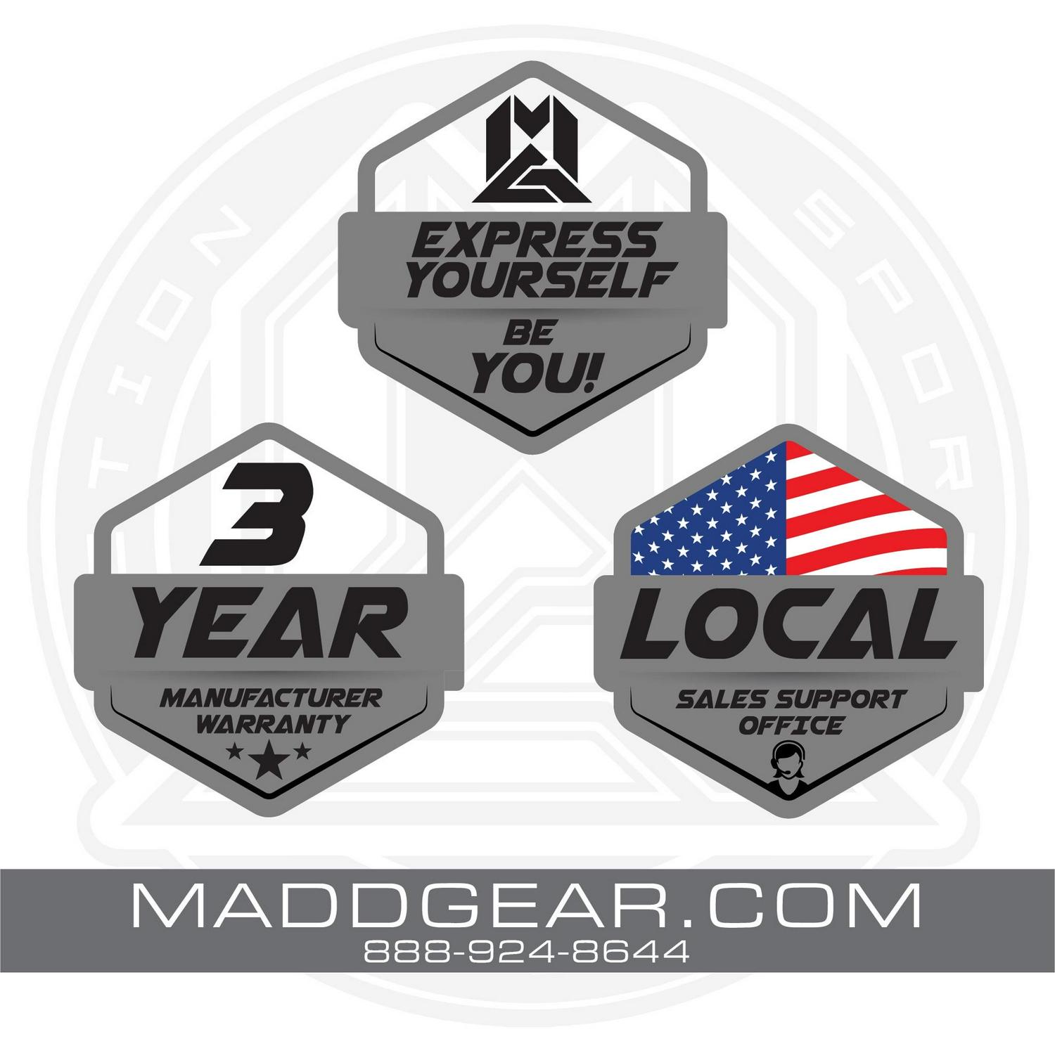 Madd Gear Kick Extreme Pro Stunt Scooter for Ages 8 + Strong Aluminum 5" Wide Lightweight Deck - Designed for Skatepark Use - Image 9