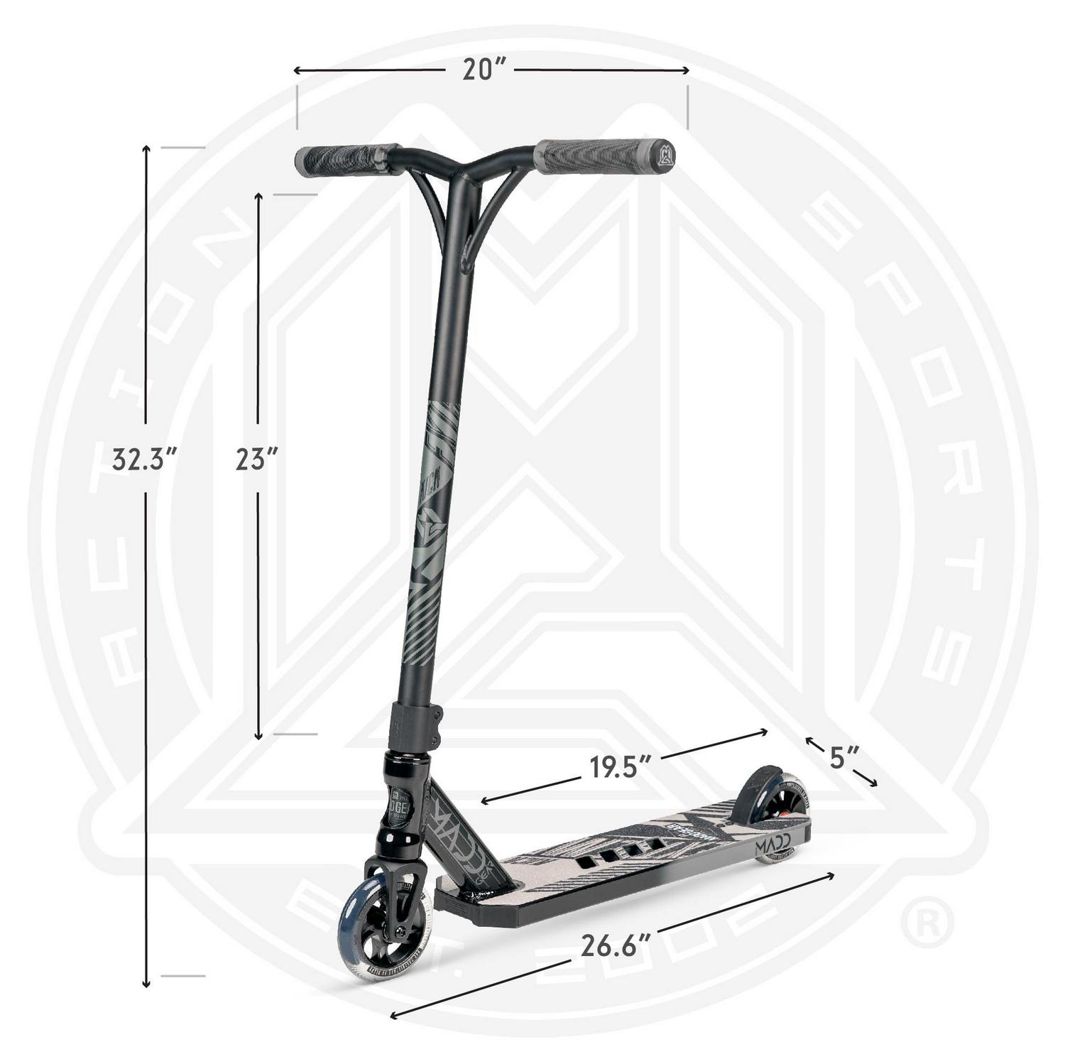 Madd Gear Kick Extreme Pro Stunt Scooter for Ages 8 + Strong Aluminum 5" Wide Lightweight Deck - Designed for Skatepark Use - Image 6