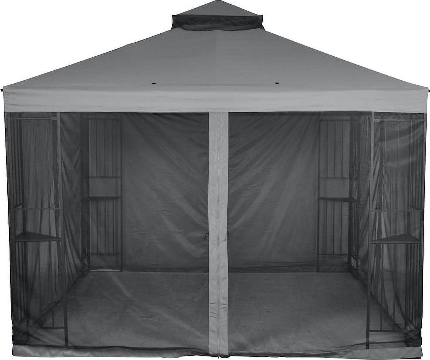 Mainstays 10' x 10' Easy Assembly Outdoor Furniture Patio Gazebo - Image 5