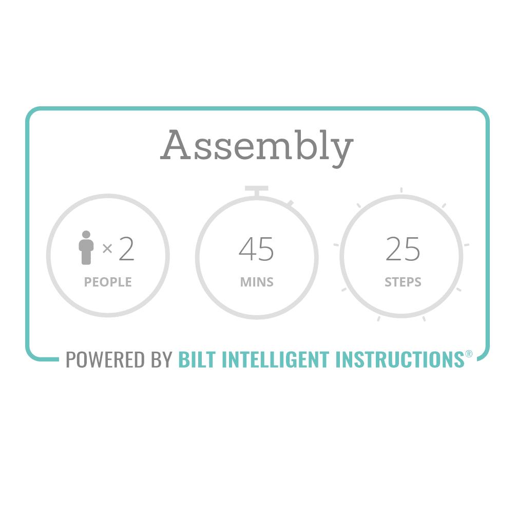 Mainstays Belden Park 3 Person Seated Daybed Outdoor Porch Swing with Canopy- Blue - Image 8