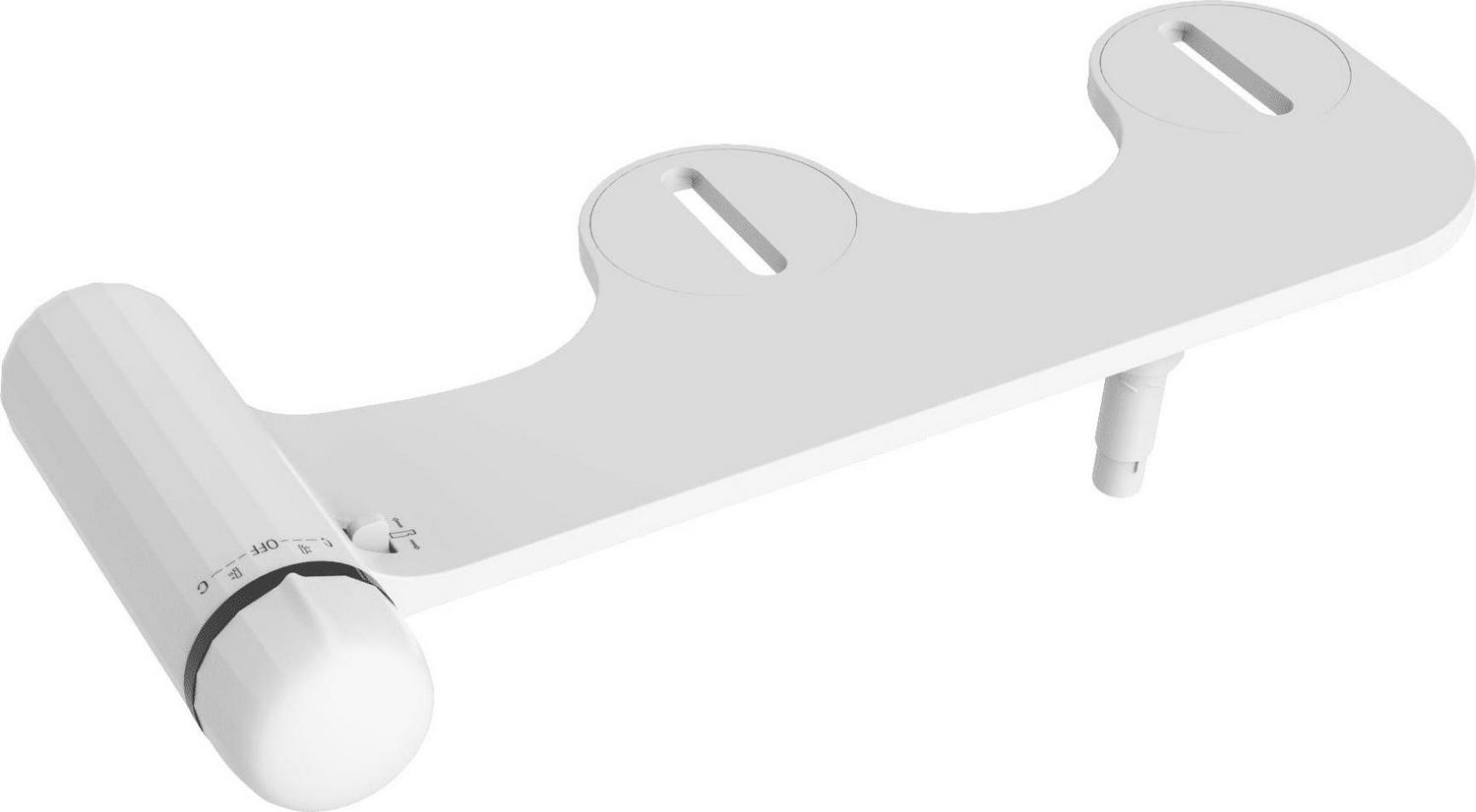 Mainstays Single Nozzle Bidet Attachment with Self Cleaning in Daisy White 4 Pack - Image 2