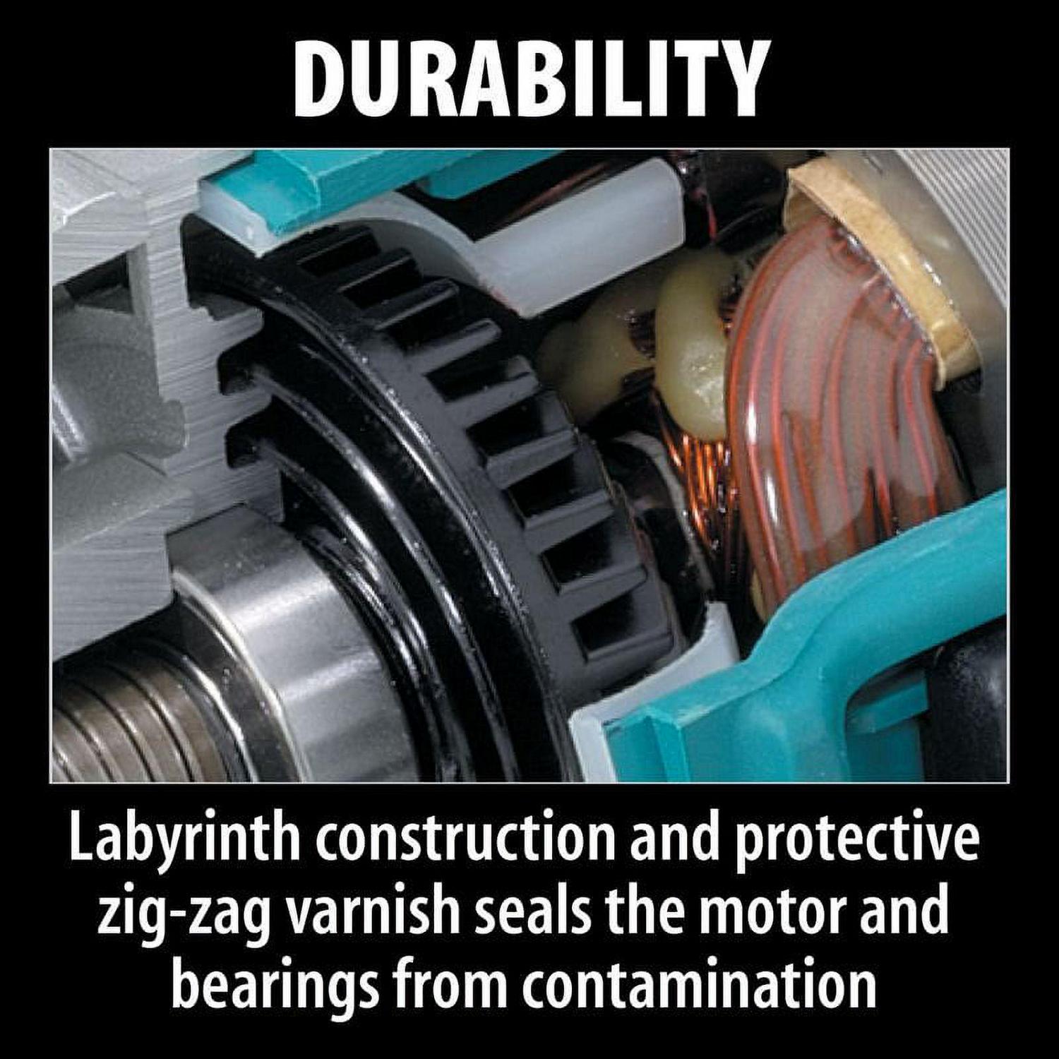 Makita 4-1/2" Angle Grinder with AC/DC Switch - Image 3