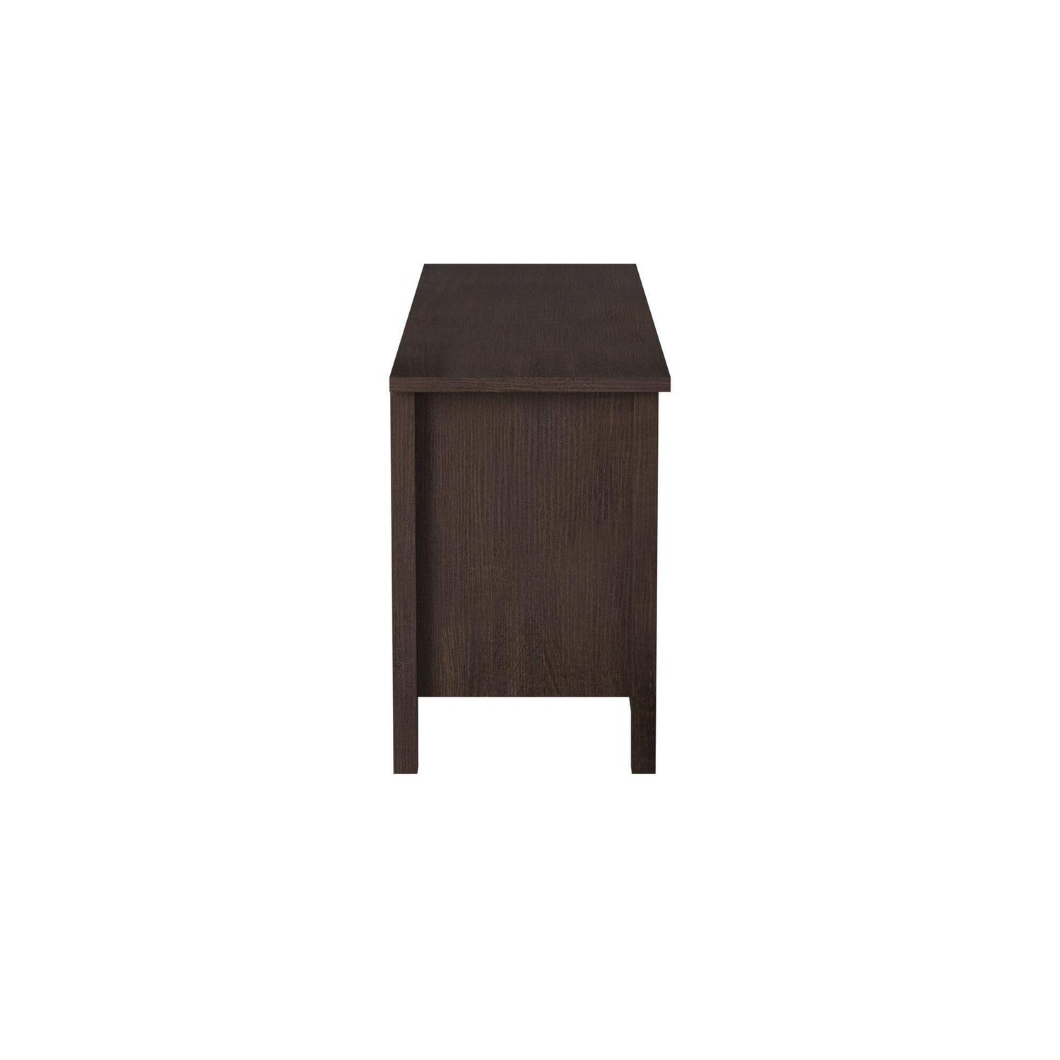 Walker Edison Open Storage TV Stand for TVs up to 65", Espresso - Image 20