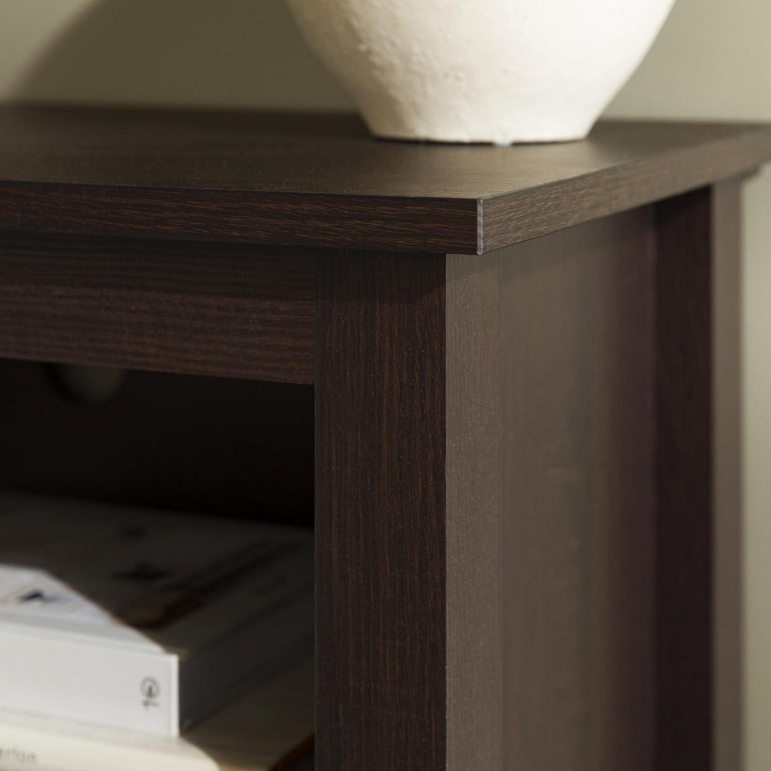 Walker Edison Open Storage TV Stand for TVs up to 65", Espresso - Image 17