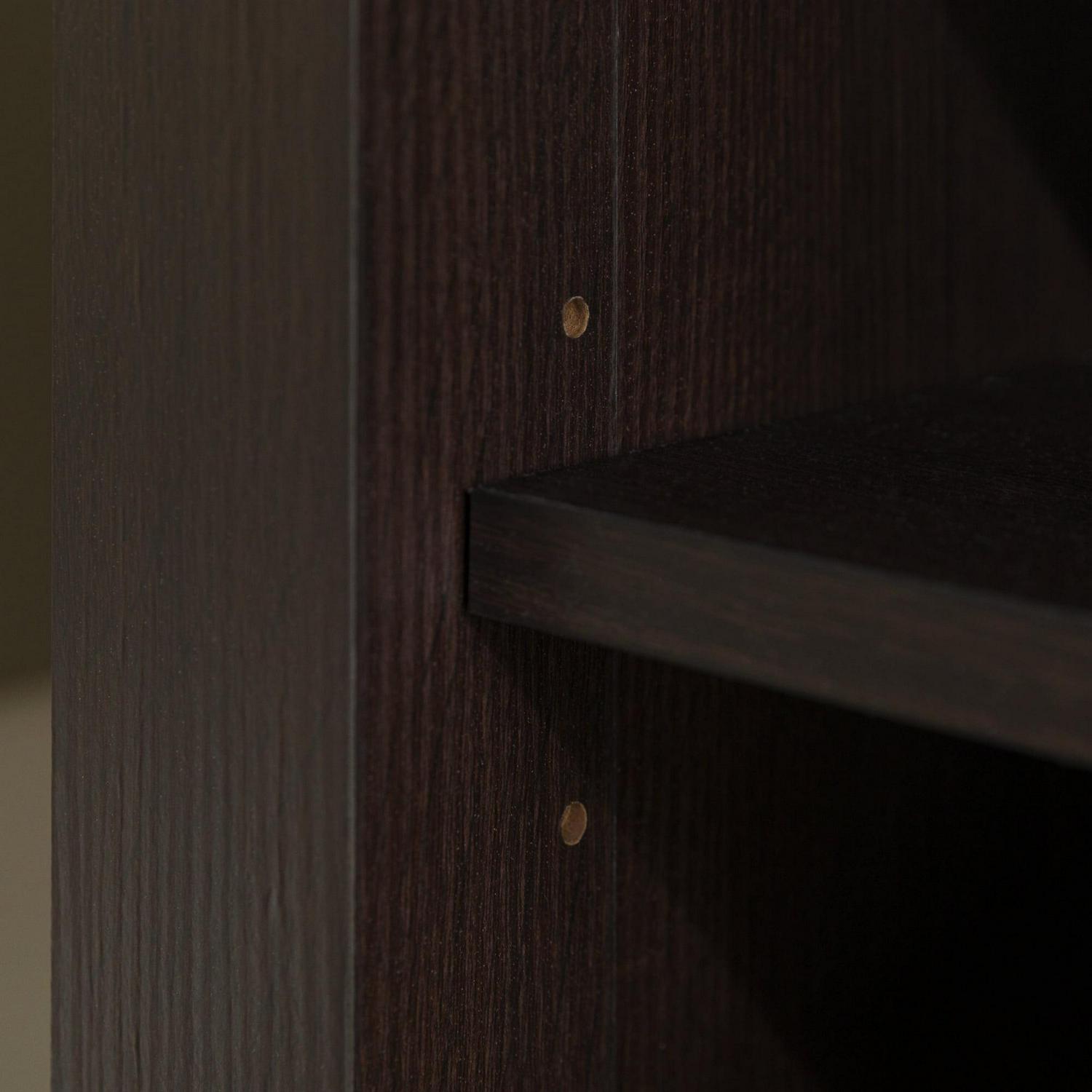 Walker Edison Open Storage TV Stand for TVs up to 65", Espresso - Image 16