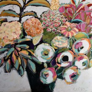 Marmont Hill "Spring Bouquet" by Michelle Rivera Painting Print on Wrapped Canvas