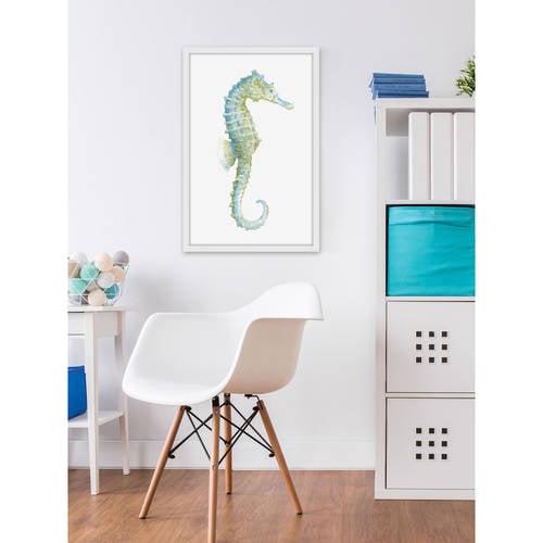 Marmont Hill "Watercolor Seahorse I" Framed Painting Print - Image 6