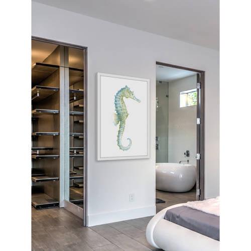 Marmont Hill "Watercolor Seahorse I" Framed Painting Print - Image 5