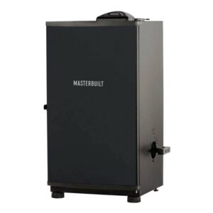 Masterbuilt 30 inch Digital Electric Vertical Smoker, Side Wood Chip Loader, Black, Model MB20071117