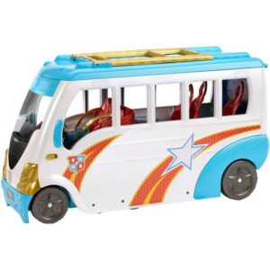 DC Super Hero Girls Action Doll Feature Bus
