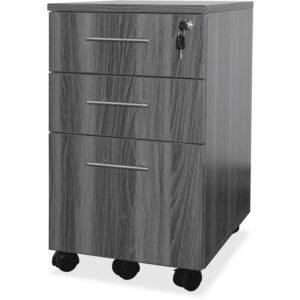 Mayline Medina Pedestal (Box-Box-File) in Gray Steel