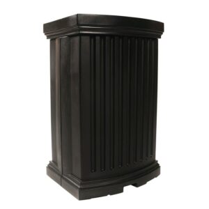 Mayne Madison Polyethylene Rain Barrel - Black