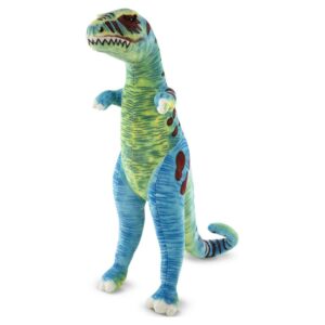 Melissa & Doug Standing T-Rex Giant Lifelike Plush Stuffed Animal