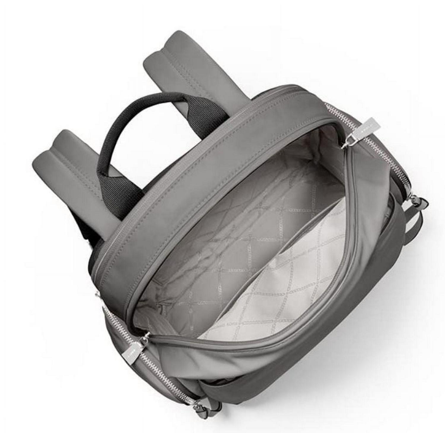 Michael Kors Women's Nylon and Leather Day Packs, Gray - Image 4