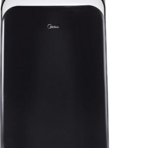 Midea 10,000 BTU (13,500 BTU ASHRAE) 115V Smart Portable Air Conditioner with Remote, Covers up to 450 Sq. ft., MAP10S1WBL, Black, New