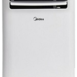 Midea 7,000 BTU (10,000 BTU ASHRAE) 115V Portable Air Conditioner with Comfort Sense Remote, up to 250 sq ft Coverage Area, White, MAP07R1WWT, New