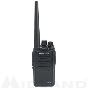 Midland – MB400 - Business Two-Way Radio Easy to Program Long-Range 16 Channels - IP67 Waterproof