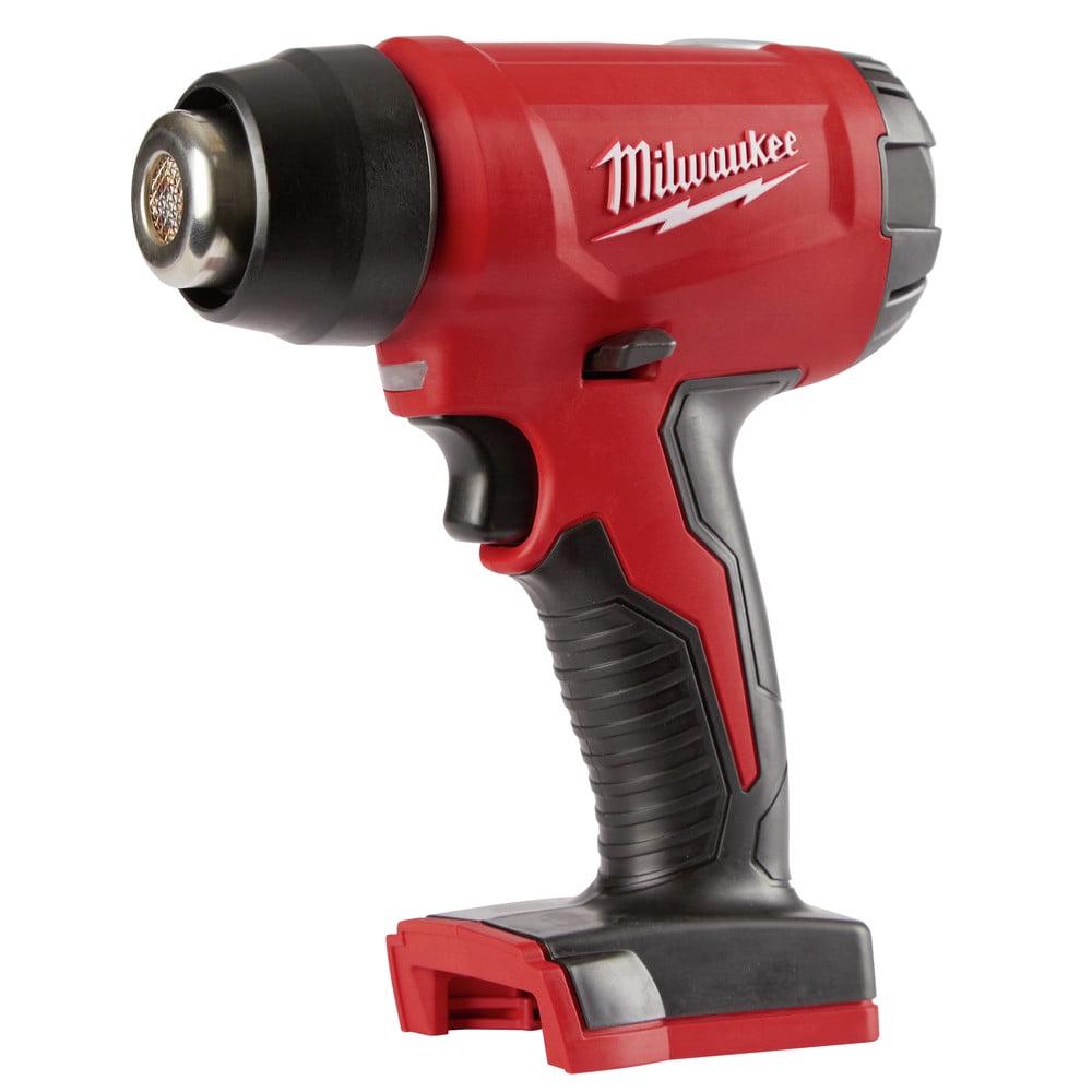 Milwaukee 2688-20 M18 18V Cordless Compact Heat Gun – Fast Heat-Up, REDLITHIUM Battery Powered, LED Light, Red (Tool Only) - Image 2