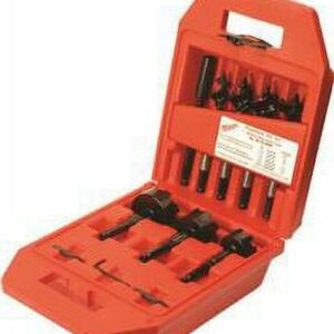 Milwaukee Tool 7-PC PLUMBER'S SELFEED HIGH-SPEED STEEL WOOD BORING BIT SET
