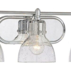 Minka Lavery 5723-77 Transitional Bath 3 Light Bath Vanity in Chrome