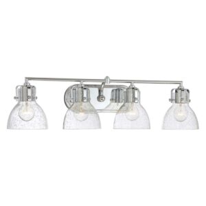 Minka Lavery 5724-77 Transitional Bath 4 Light Bath Vanity in Chrome