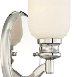 Audrey's Point 1 Light Traditional Bath Vanity In Transitional Style 10.75 Inches Tall By 5.25 Inches Wide Minka Lavery 3291-613