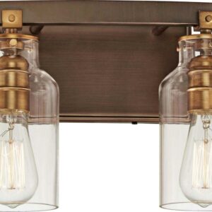 3552-588-Minka Lavery-Morrow - 2 Light Bath Vanity Approved for Damp Locations in Traditional Style - 9.25 inches tall by 14.25 inches wide