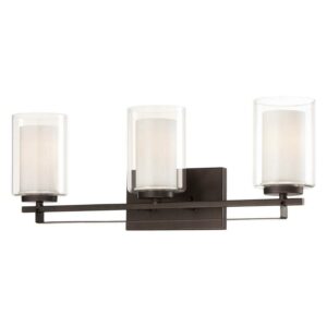 Minka Lavery - Parsons Studio - 3 Light Bath Bar in Transitional Style - 8.75