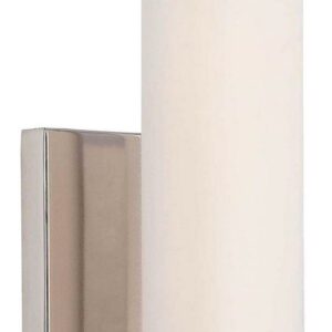 Minka Lavery Square 12 1/2" High Polished Nickel LED Wall Sconce
