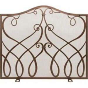 Cypher Screen - Size: 34" H x 38" W, Finish: Roman Bronze Powder Coated - VS21-01Z