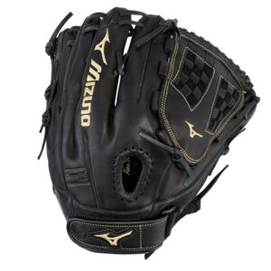 Mizuno Mvp Prime Fastpitch Softball Glove 12.5", Size 12.5, Left Hand: Black (Fr90)