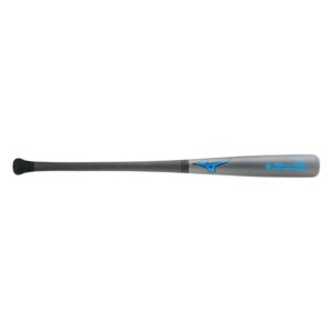 Mizuno Mzmc 243 Maple/Carbon Elite Wood Baseball Bat, Size 33 Inches, Grey-Blue (9150)