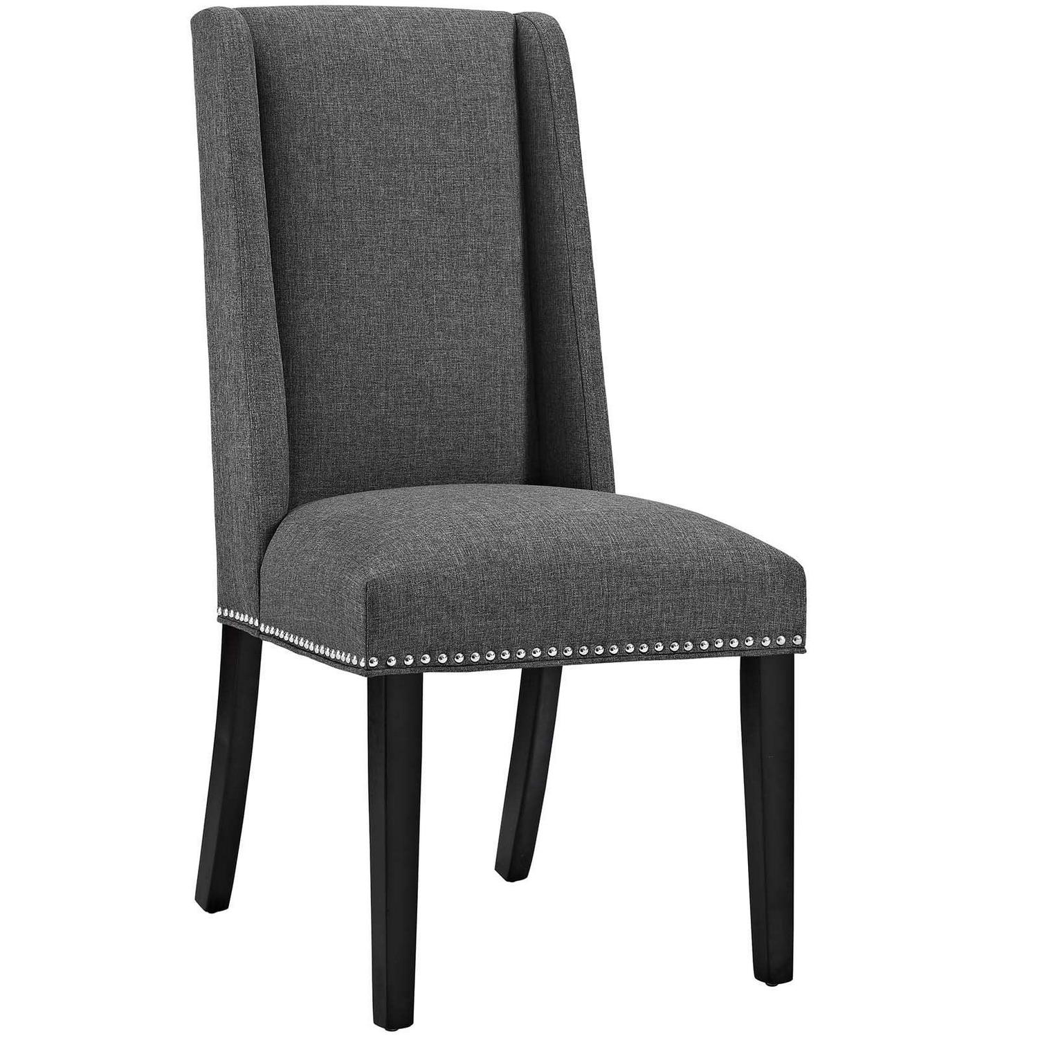 Baron Fabric Dining Chair Gray - Image 2