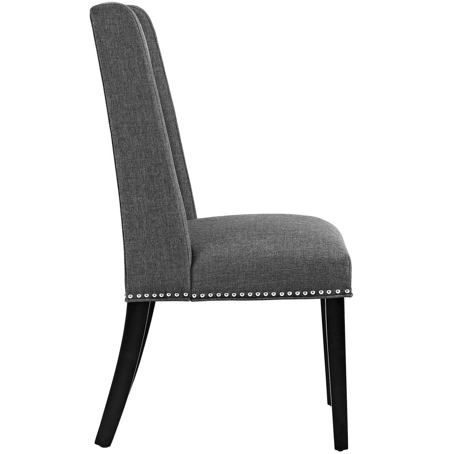 Baron Fabric Dining Chair Gray - Image 3