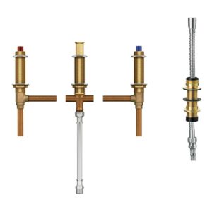 Moen 9792 Roman tub with diverter adjustable 1/2" CC connection