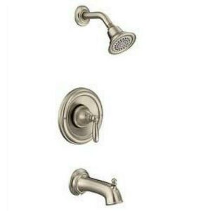 MOEN T2153EPBN Brantford Single-Handle 1-Spray Posi-Temp Tub and Shower Faucet Trim Kit in Brushed Nickel (Valve Not Included)