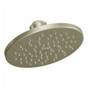 Moen Brushed Nickel One-Function 8" Diameter Spray Head Rainshower