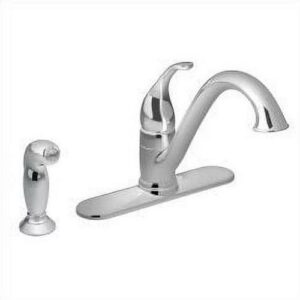Moen Camerist 7840 Single Handle Kitchen Faucet with Side Spray