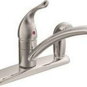 Moen Chateau Chrome One-Handle Kitchen Faucet