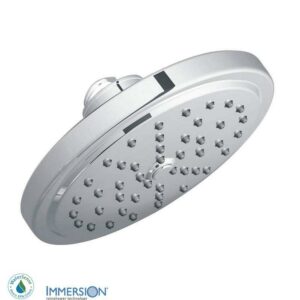 Moen Chrome One-Function 7" Diameter Spray Head Eco-Performance Rainshower