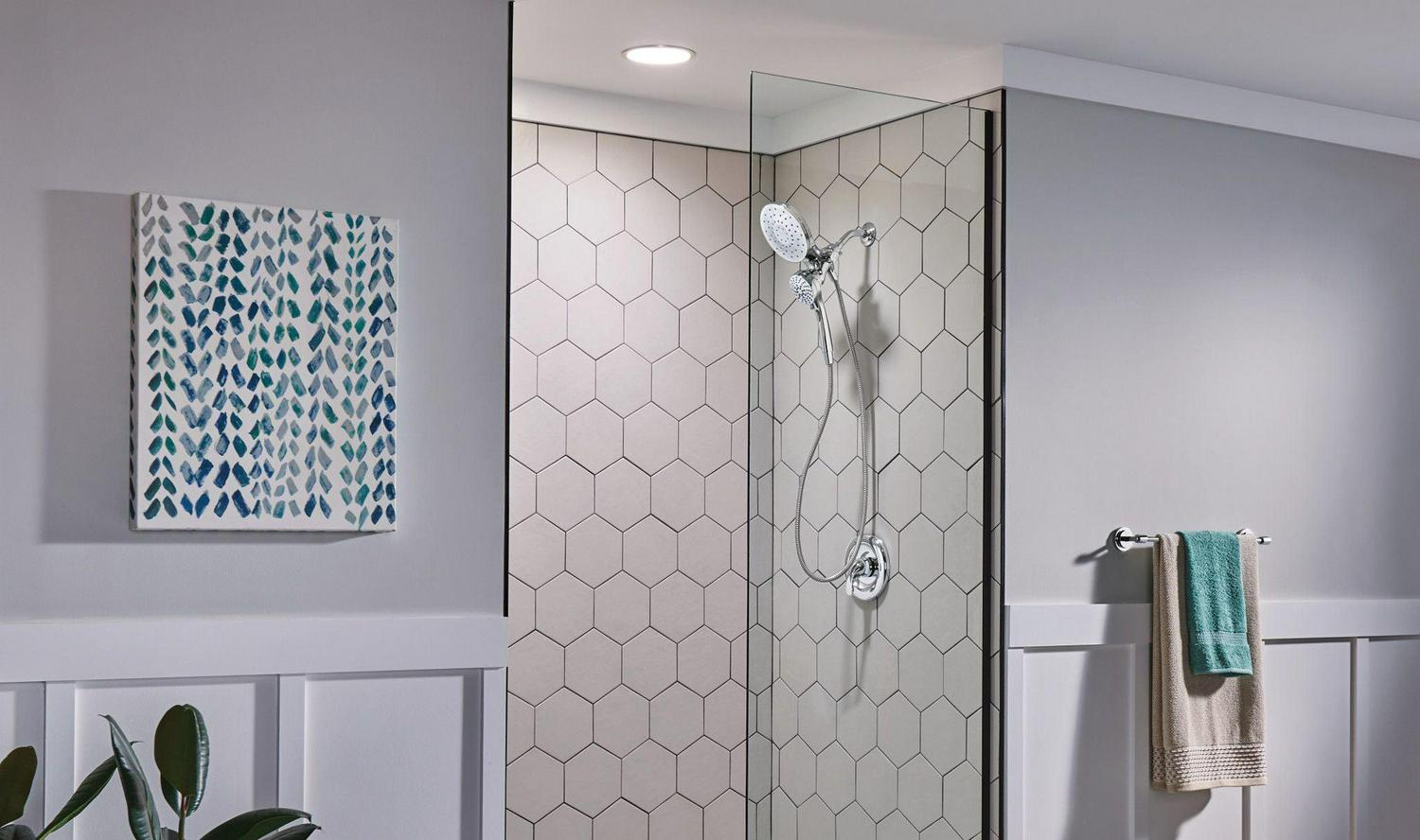 Moen Engage Magnetix Chrome Six-Function Handheld Shower with Magnetic Docking System, 26010 - Image 18