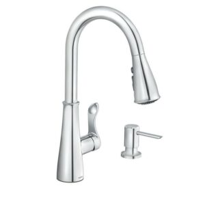 Moen Hadley One Handle Chrome Pulldown Kitchen Faucet