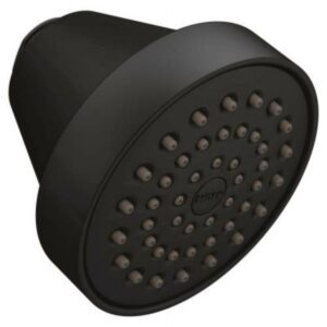 Moen Matte Black One-Function 3-5/8" Diameter Spray Head Eco-Performance Showerhead
