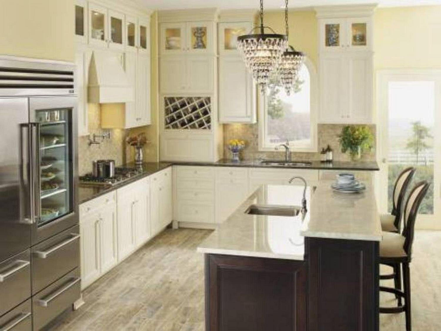 Matte black one-handle high arc beverage faucet - Image 3