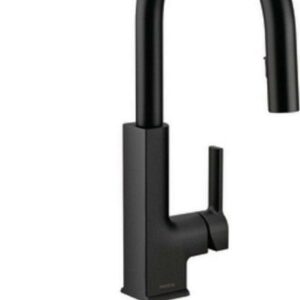 Moen STo Matte Black One-Handle Pulldown Kitchen Faucet