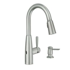 Moen Sperry MotionSense Wave Spot Resist Stainless One-Handle Pulldown Kitchen Faucet