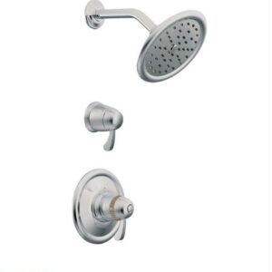 Moen Ts3400 Double Handle Exacttemp Thermostatic Shower Trim - Chrome
