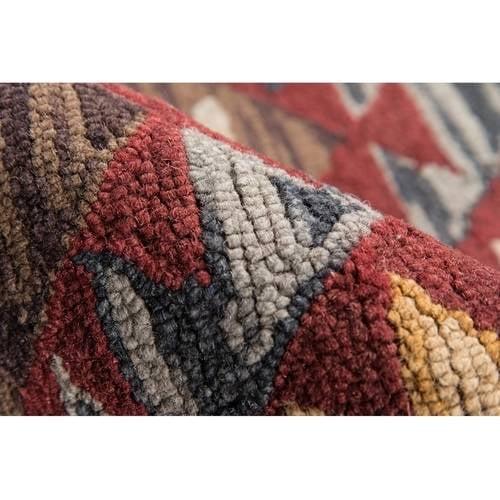 Momeni Casual Rectangle Area Rug, Red, 5' X 8' - Image 4