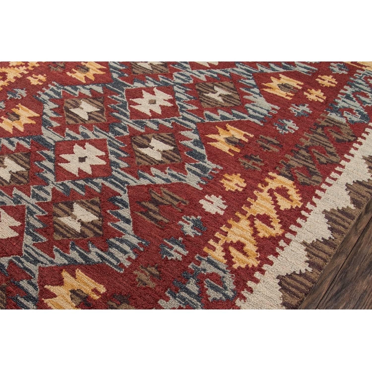Momeni Casual Rectangle Area Rug, Red, 5' X 8' - Image 2